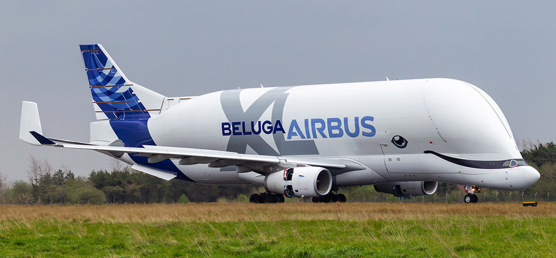 Airbus Beluga XL flight testing in Shannon Airbus Beluga XL flight testing in Shannon