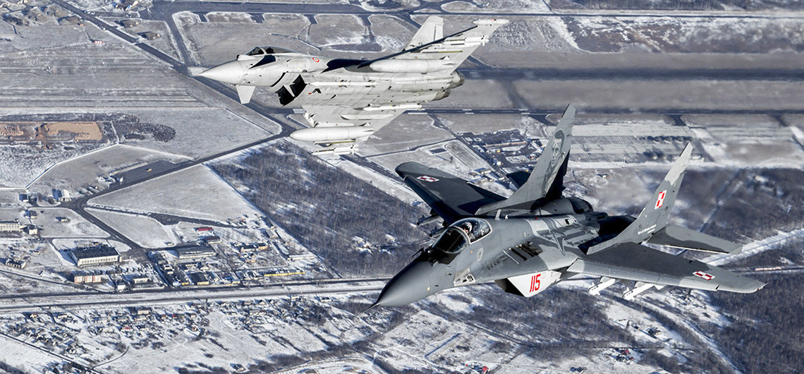 Baltic Air Policing Mission, Siauliai, Lithuania Baltic Air Policing Mission, Siauliai, Lithuania