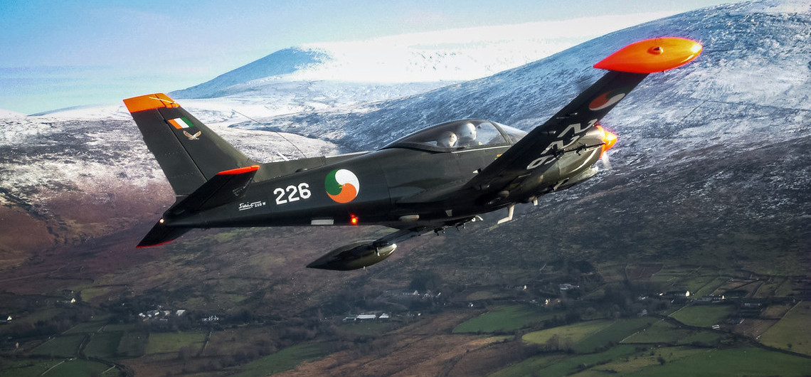 Irish Air Corps Marchetti Air-to-Air Irish Air Corps Marchetti Air-to-Air