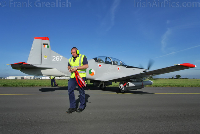 Irish Air Corps PC-9M Air Firing 2008  Irish Air Corps PC-9M Air Firing 2008