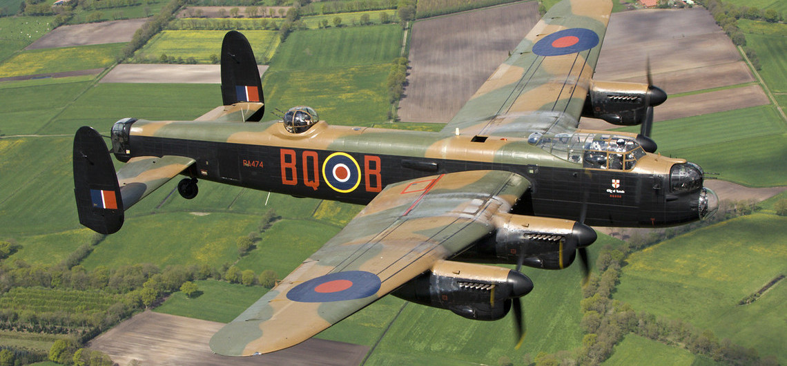 BBMF Lancaster Air-to-Air 2012 BBMF Lancaster Air-to-Air 2012